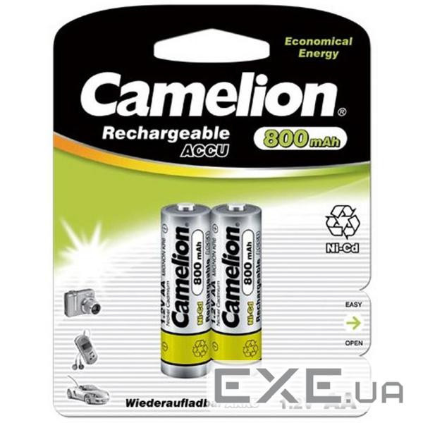 Акумулятор Camelion AA 800mAh Ni-Cd * 2 R6-2BL (NC-AA800BP2)