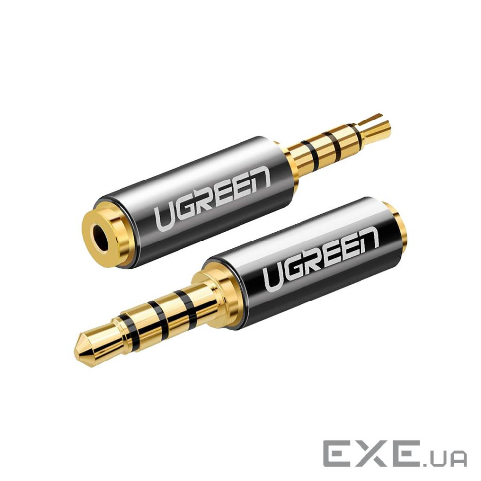 Перехідник 3.5mm M to 2.5mm F black Ugreen (20502) (20502_UGREEN)