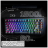 Клавіатура механічна HyperX Alloy Rise 75key, Red, USB-A/WL/BT, EN/UA, RGB, чорний (91Y91AA) (91Y91AA)