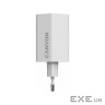 Зарядний пристрій Canyon HEXAGON 65 GaN 65W 2xPD 1xQC EU White (CND-CHAHEX65W)