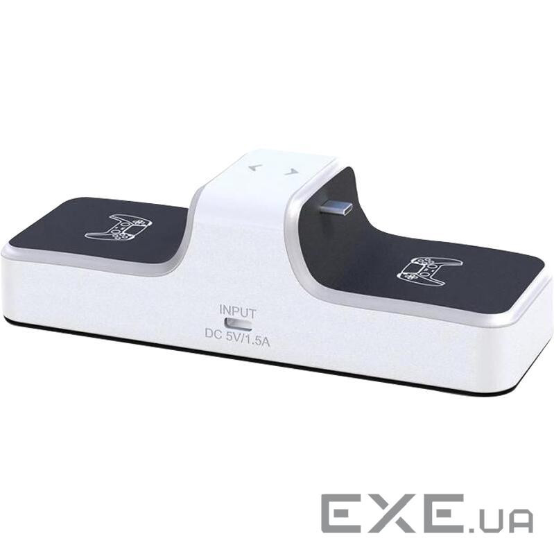 Зарядна станція для геймпада PlayStation 5 з LED підсвічуванням CH5-1 (15709)
