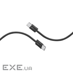 Дата кабель USB-C to USB-C 1.2m Promate (ecoline-cc120.black)