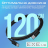 Дата кабель USB-C to USB-C 1.2m Promate (ecoline-cc120.black)