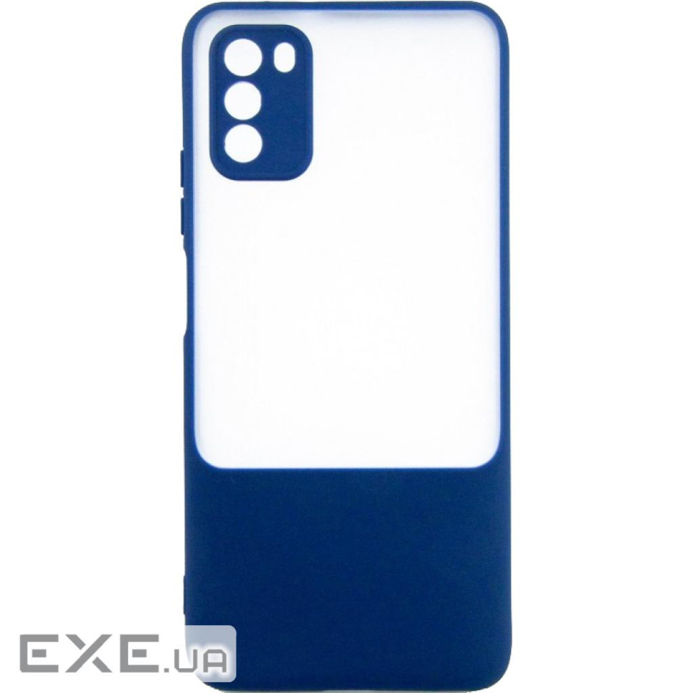 Чохол до мобільного телефона Dengos Matte Bng Poco M3 (blue) (DG-TPU-BNG-11)