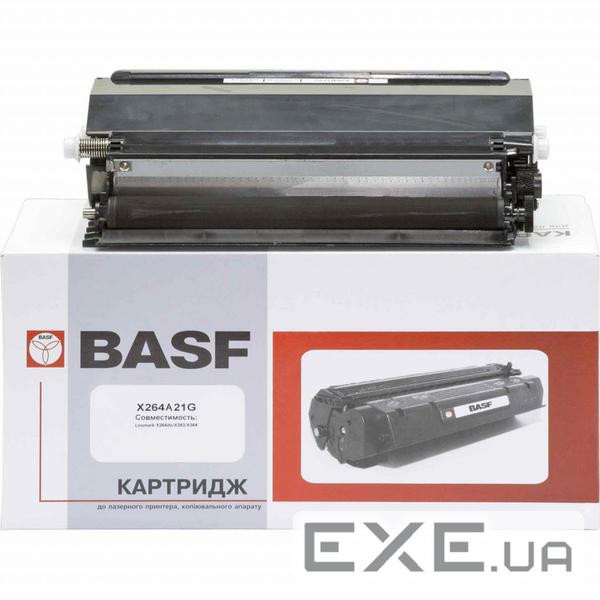 Тонер-картридж BASF Lexmark X264/X363/X364 , X264A11G Black (BASF-KT-X264A11G)