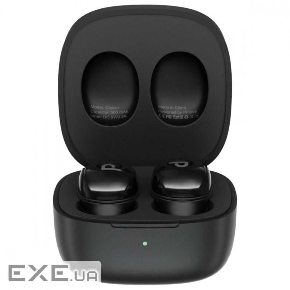 Беспроводные наушники Proove Charm TWS (APP) black (TWCH0001AP01)