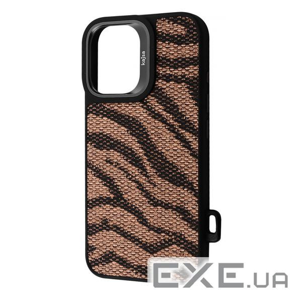 Чохол Kajsa Glamorus Collection with Magnetic Ring iPhone 16 bronze (59664 bronze)