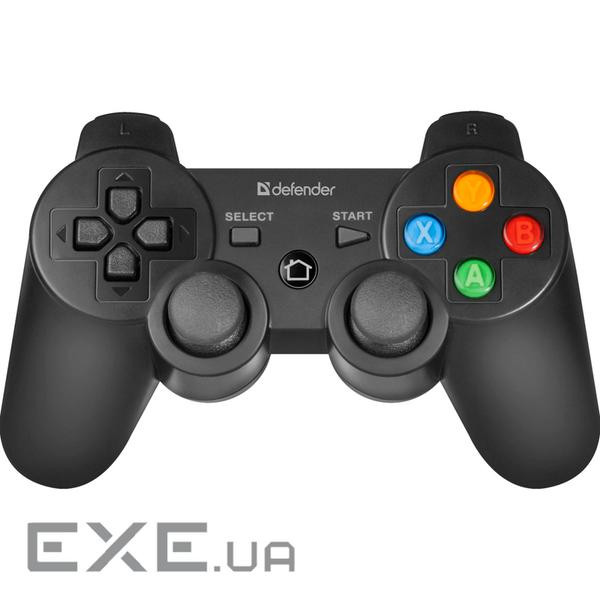 Геймпад Defender Crusher USB, Bluetooth, Li-Ion, PlayStation3/ПК /Android (64290)