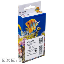 Картридж Barva Canon CLI-65GY (4219C001) 595sh, gray (IC-65GY)
