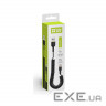 Дата кабель USB 2.0 AM to Micro 5P 1.0m spiral black ColorWay (CW-CBUM051-BK)