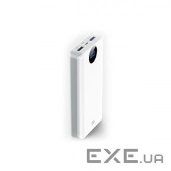 Універсальна мобільна батарея Gusgu Xiamen Mini 80000M 20000 mAh White (GB/T-35590/UA-102807)