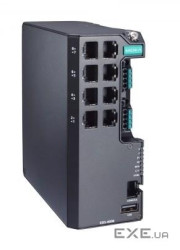 Промисловий 8-портовий керований комутатор Ethernet, 8x10/100BaseT(X), джерело (EDS-4008-HV-T)
