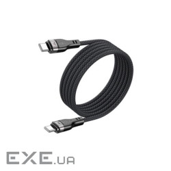 Кабель ACEFAST C11-03 Type-C to Type-C 3A, 60W, 1.2m, nylon + PVC, zinc connectors, (6974316280217)