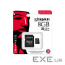 Карта пам'яті Kingston 8GB microSDHC class 10 UHS-I V30 A1 (SDCIT2/8GB)