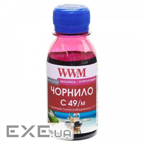 Чорнило WWM Canon GI-490 100г Magenta (C49/M-2)