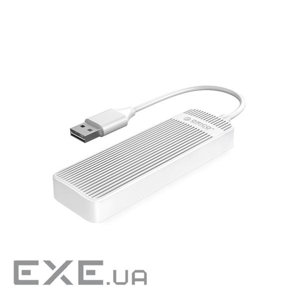 USB-хаб ORICO USB 2.0 4 порти (FL02-WH-BP)