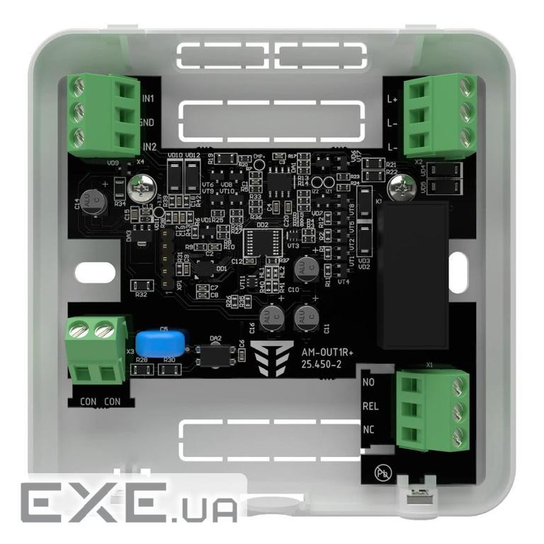 Адресний модуль для збільшення входів/релейних виходів Тирас Tiras AM-OUT1R+