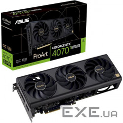 Відеокарта ASUS ProArt GeForce RTX 4070 Ti Super 16GB GDDR6X OC Edition (PROART-RTX4070TIS-O16G)