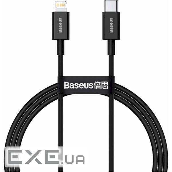 Дата кабель USB-C to Lightning 1.0m 20W Superior Series Black Baseus (CATLYS-A01)