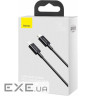 Дата кабель USB-C to Lightning 1.0m 20W Superior Series Black Baseus (CATLYS-A01)