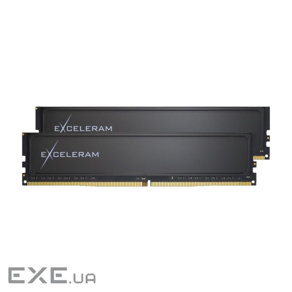 Модуль пам'яті EXCELERAM Dark DDR4 3200MHz 16GB Kit 2x8GB (ED4163222AD)