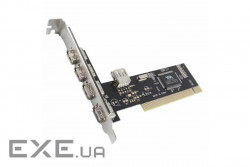 Equipment adapter PCI-USB2.0 Ax4,+x1 internal (62.09.8404-1)