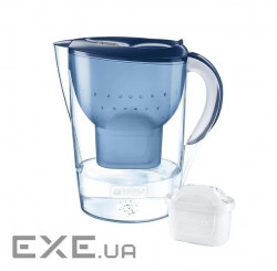 Фільтр-глечик Brita Marella XL Memo MX 3.5 л (2.0 л очищеної води), синій (1039276) (1039276)