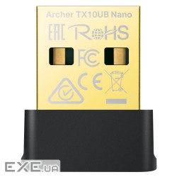 Бездротовий мережевий USB-адаптер AC600 Wi-Fi Blue tooth 4.2 TP-Link, Archer TX10UB Nano TP-LINK A