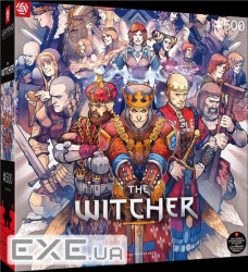Пазл The Witcher Northern Realms 500 ел . (5908305246756)