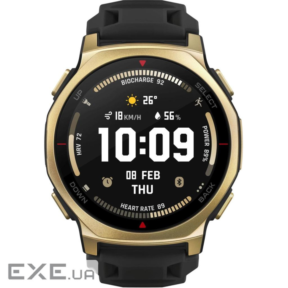 Смарт-годинник Amazfit T-Rex 3 Pro W2549GL1N Чорно-золотий