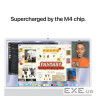 Комп"ютер Apple 24" iMac Retina 4.5K / Apple M4 (10-c/CPU, 10-c/GPU), 16, 512, Silver, M (MWUV3UA/A)