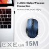 Миша UGREEN MU006 Ergonomic Blue (15064)