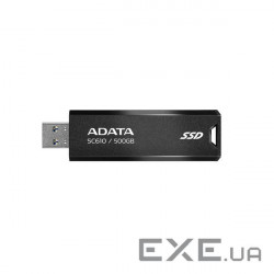 Портативний диск SSD ADATA SD610 500GB USB3.2 Gen2 Black (SC610-500G-CBK/RD)