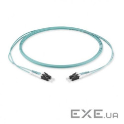 ВО патч-корд, LC/UPC-LC/UPC, 2.0мм, (OM3 Clearcurve&reg,), Duplex, LSZH, 1м , Corni (050502T5Z20001M)