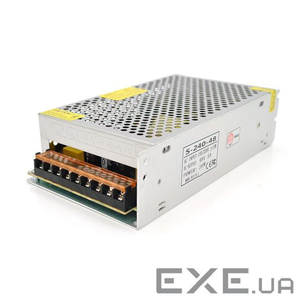 Імпульсний блок живлення 48В 5А (240Вт ) (S-240-48)