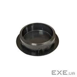 Заглушка пластикова круглого відтвору D25 (PG16) патчпанелі, FOPE, чорна (B598B)