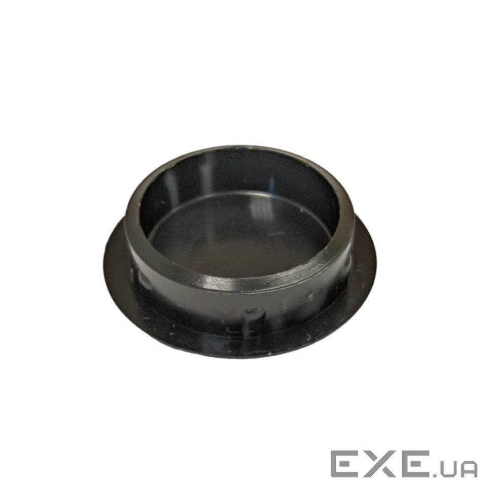 Заглушка пластикова круглого відтвору D25 (PG16) патчпанелі, FOPE, чорна (B598B)