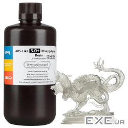 Фотополімерна смола ELEGOO Resin, ABS-like 3.0 plus 1кг, semitransparent (50.103.0212)
