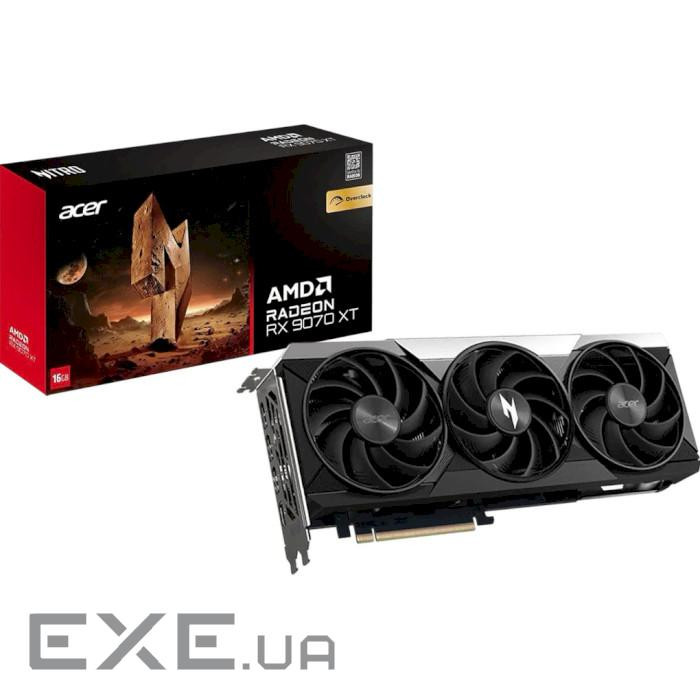 Відеокарта ACER Nitro Radeon RX 9070 XT OC 16GB (DP.Z4DWW.P01)