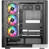 Корпус Modecom VOLCANO AQ500 ARGB MIDI FRONT LCD 6,2”, 4x120mm fans BLACK без БЖ (MC-A-AQ500-4FA-B)