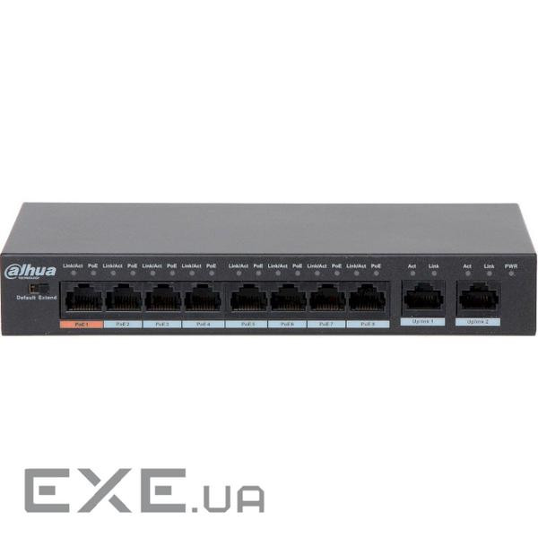 Комутатори DAHUA DH-PFS3010-8ET-65