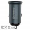 Зарядний пристрій ColorWay 1USB Car ( PD USB Type-C (20W) Gray (CW-CHA028PD-GR)