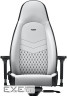 Крісло ігрове Noblechairs Icon White/Black (NBL-ICN-PU-WBK)