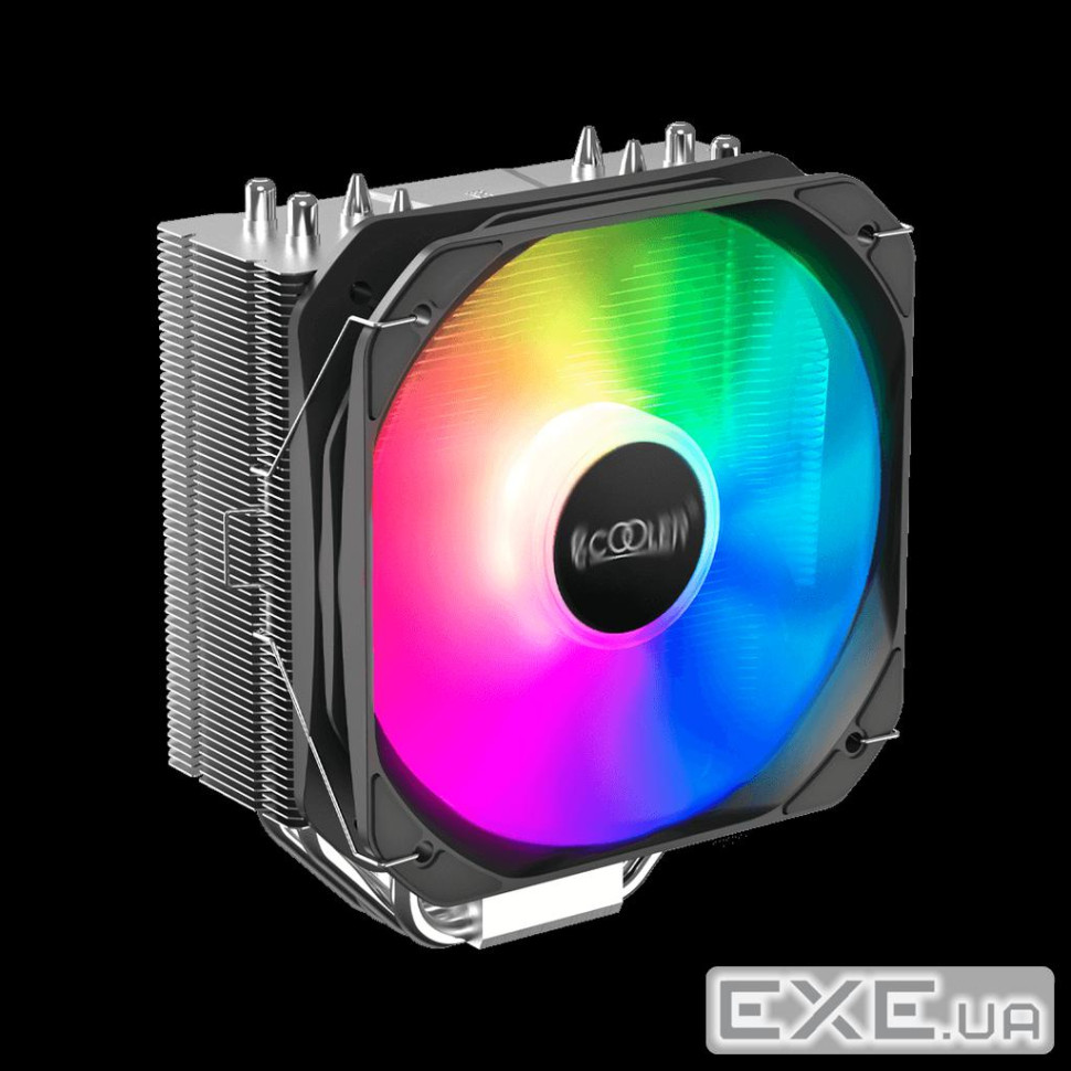 Охолоджувач для процесора PсCOOLER Paladin 400 ARGB IntelLGA 1700/1200/115X AMD A (R3-J410WWHAXX-GL)