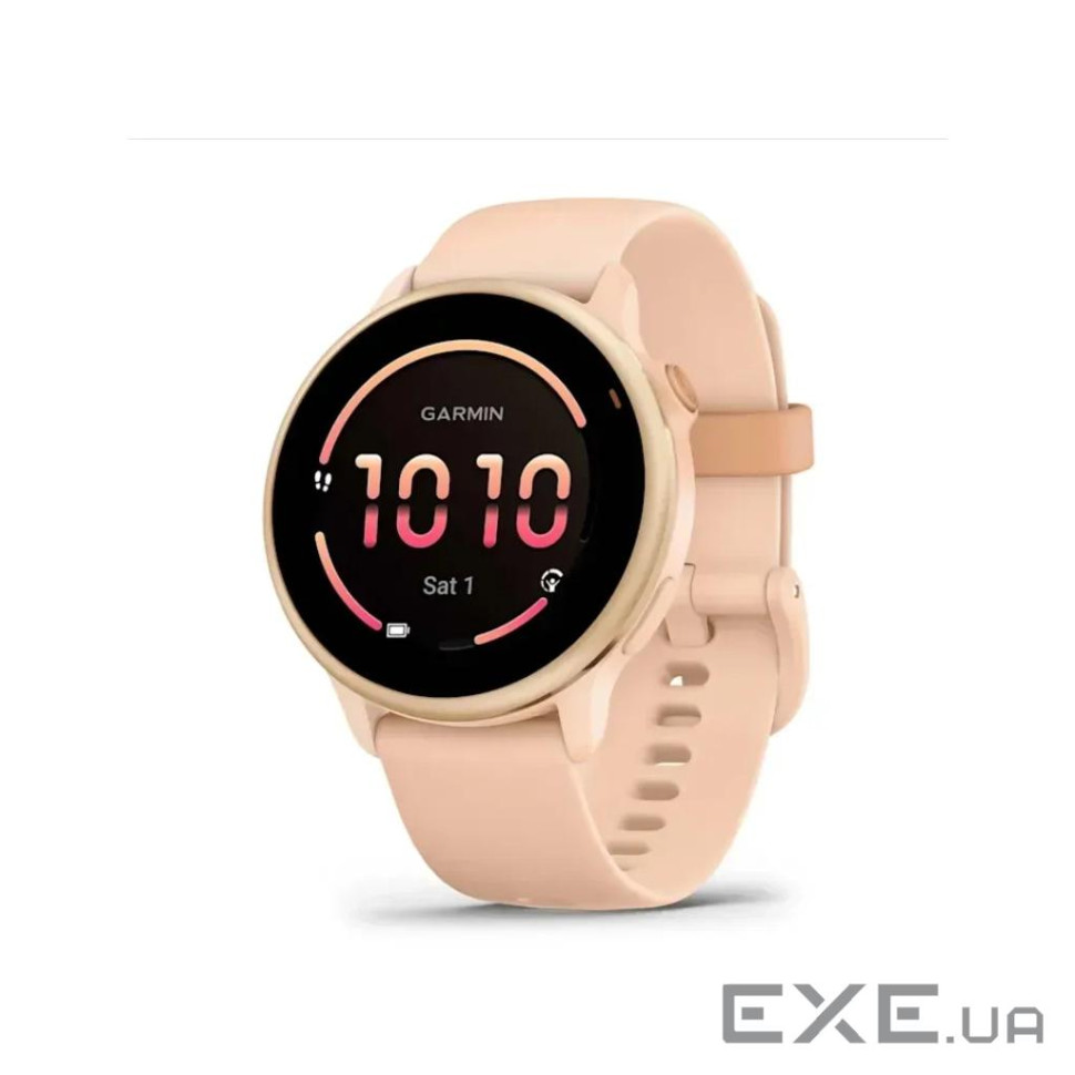 Смарт-годинник Garmin vivoactive 6, Pink Dawn/P. Dawn Metallic, GPS смарт-годинник (010-02985-03)