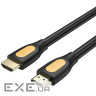 Кабель HDMI M - M, 10.0 м, V2.0, 4K 60Гц PVC чорний Vention (ALIBL)