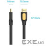Кабель HDMI M - M, 10.0 м, V2.0, 4K 60Гц PVC чорний Vention (ALIBL)