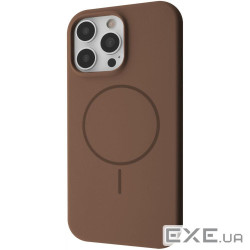 Чехол WAVE Color Circle с магнитным кольцом iPhone 16 Pro brown (71115 brown)