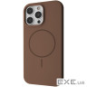 Чехол WAVE Color Circle с магнитным кольцом iPhone 16 Pro brown (71115 brown)