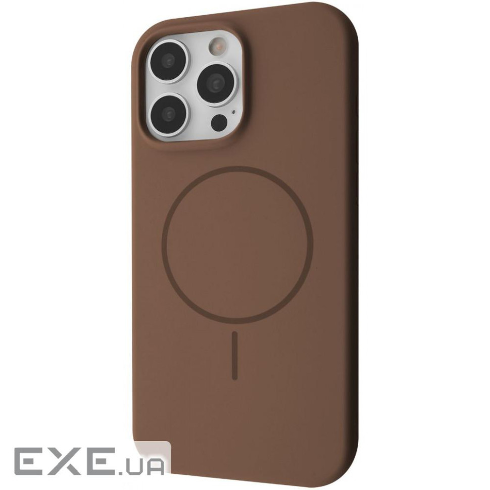 Чехол WAVE Color Circle с магнитным кольцом iPhone 16 Pro brown (71115 brown)